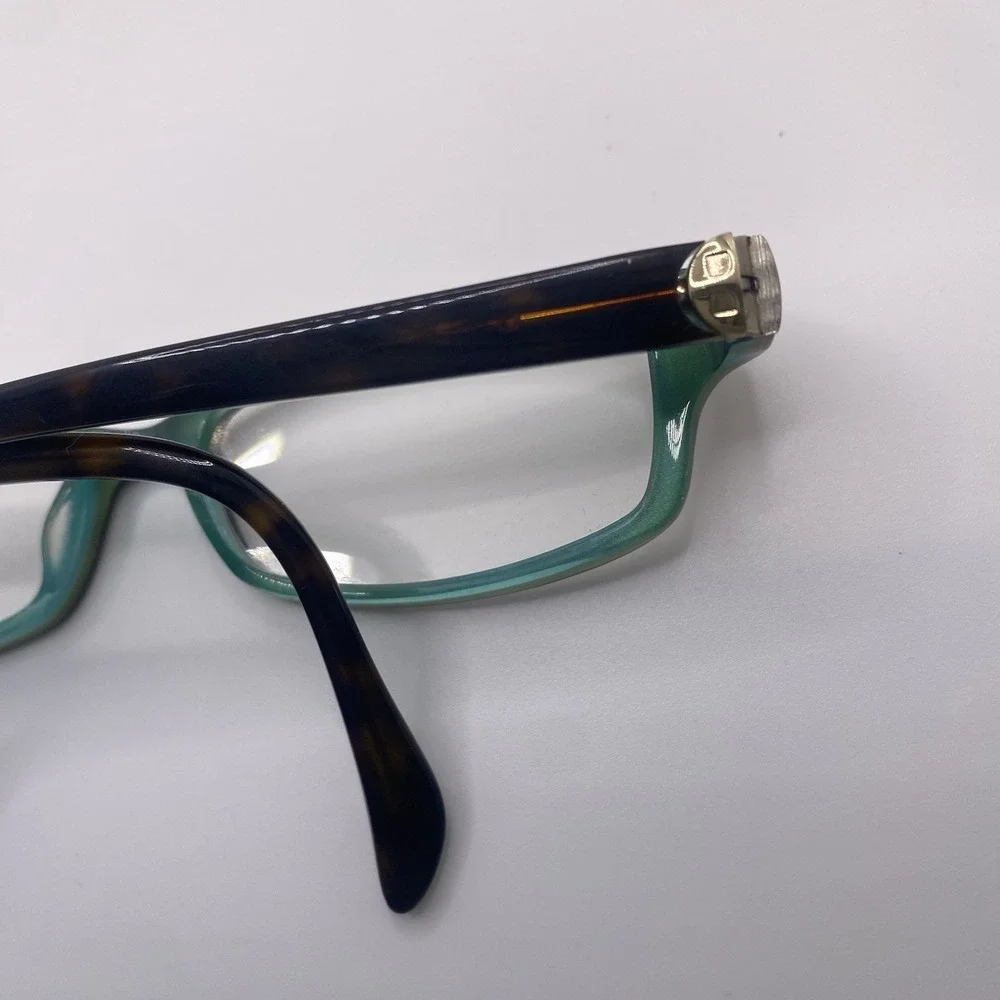 Kate Spade Eyeglasses Women FRAMES ONLY Elisabeth OJey 130 Black Teal Green 621